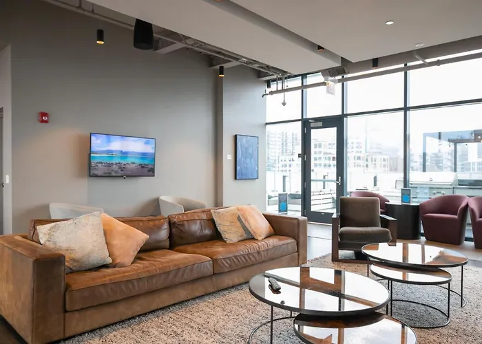 W Loop W Gym Pool In Heart Of Greektown Chi-539 Апартаменты
