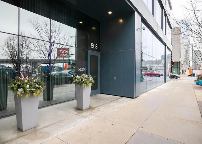 W Loop W Gym Pool In Heart Of Greektown Chi-539 Апартаменты Чикаго